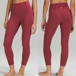 NWT Lululemon Nulu Mesh Panels HR Tight 25” MLWI Sz 12